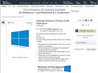 u盘版win10已在没过亚马逊发售预定