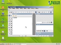u启动v6.0pe系统如何打开图形图像处理软件教程