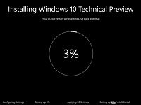 微软win10圆环进度条界面逐步推进