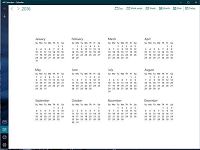 win10预览版11099增加年历视图