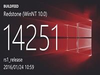 曝win10 rs1预览版14251有重大更新