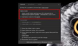 windows游戏模式更新到来 游戏模式提升玩家游戏体验