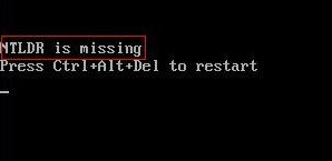 ntldr is missing怎么解决