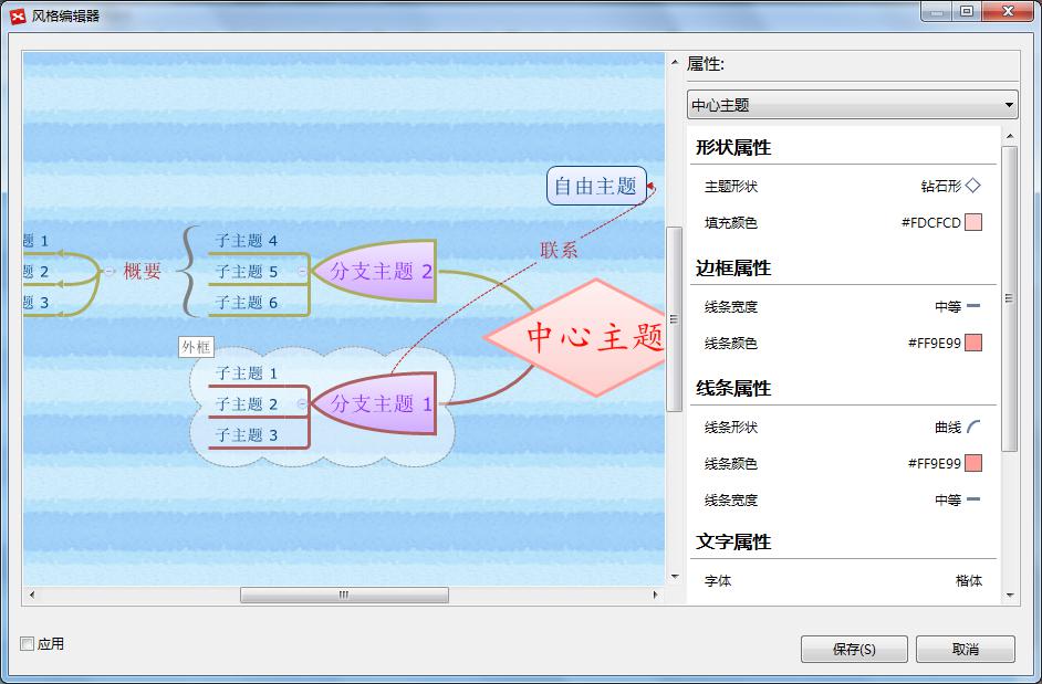 XMind 6如何设计属于自己风格的思维导图